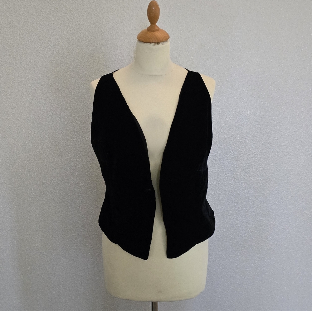 Zara Elegant Black Vest